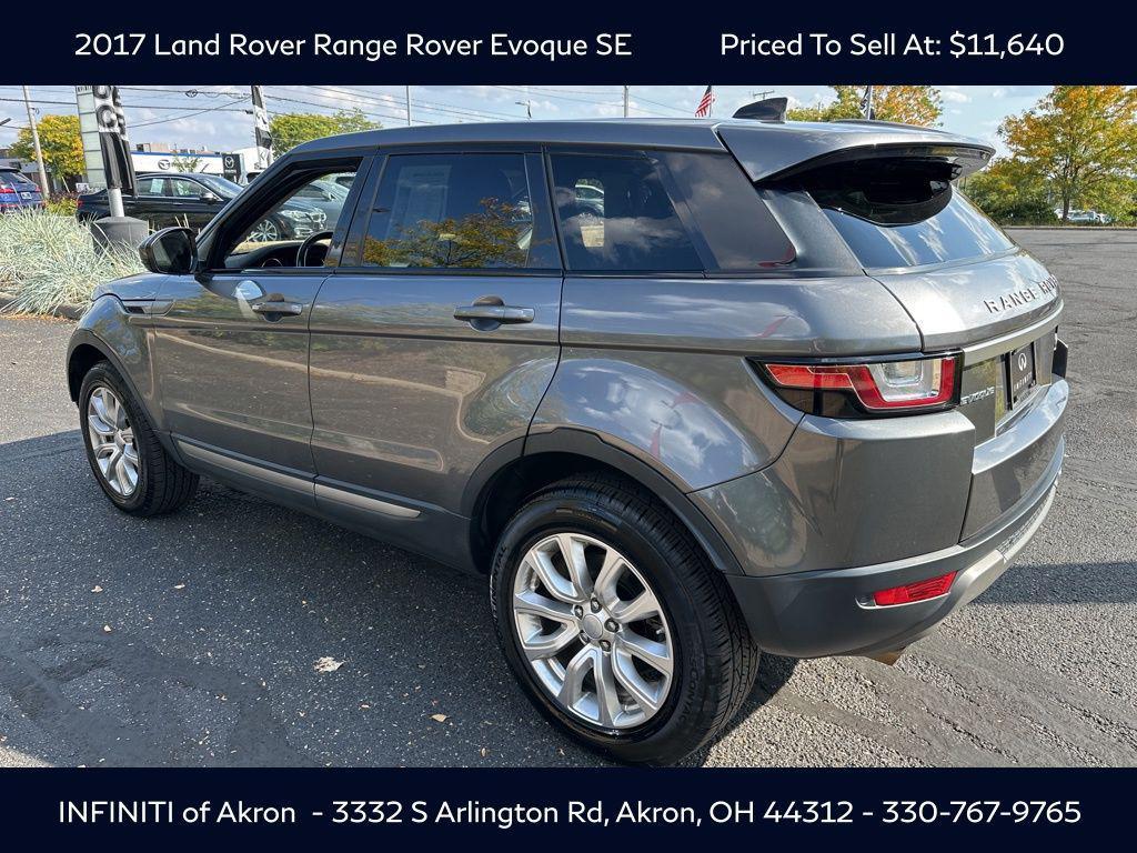 used 2017 Land Rover Range Rover Evoque car, priced at $11,640
