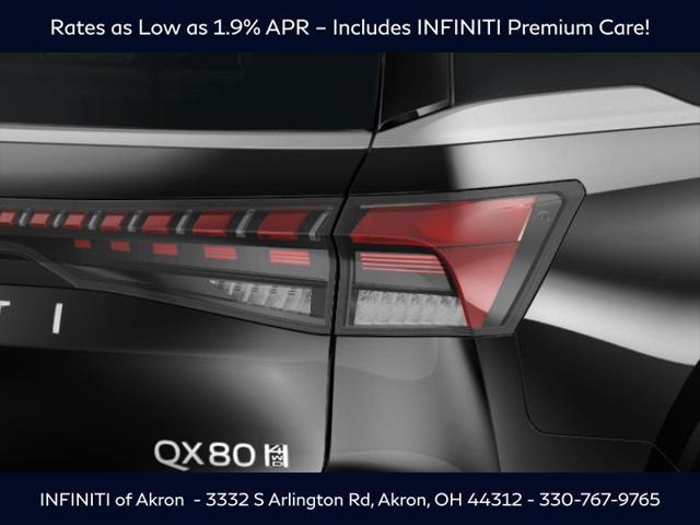 new 2025 INFINITI QX80 car, priced at $91,332