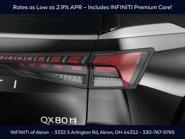 new 2025 INFINITI QX80 car, priced at $91,332