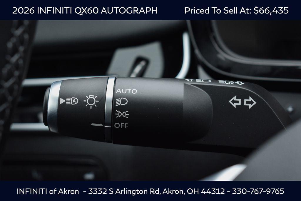 used 2026 INFINITI QX60 car, priced at $66,435