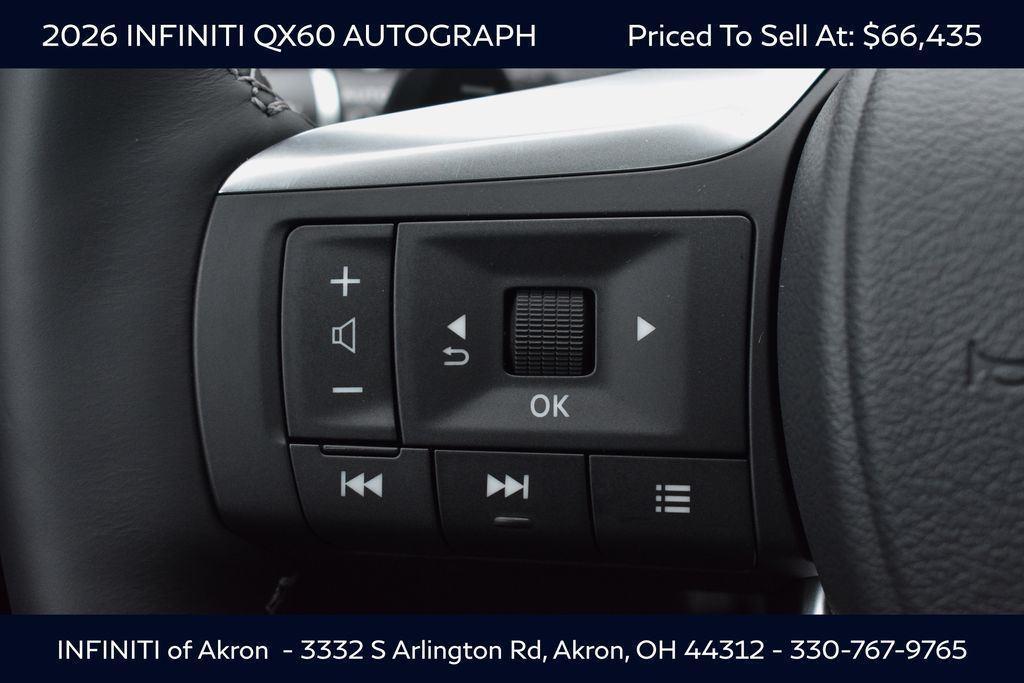 used 2026 INFINITI QX60 car, priced at $66,435