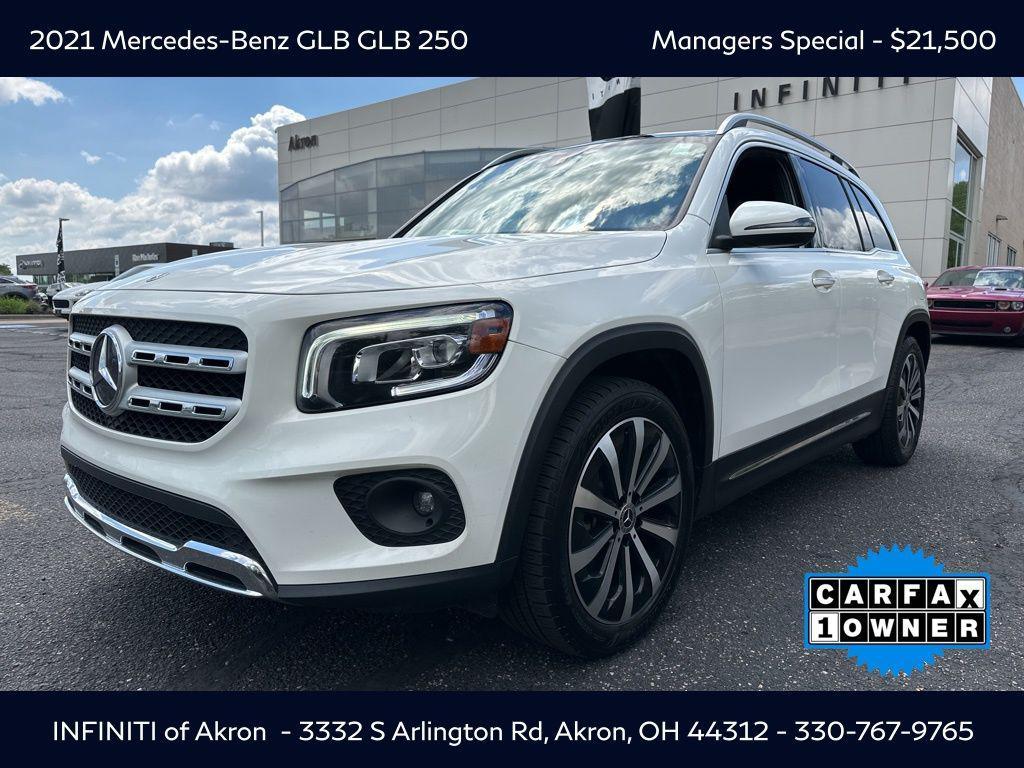 used 2021 Mercedes-Benz GLB 250 car, priced at $21,500