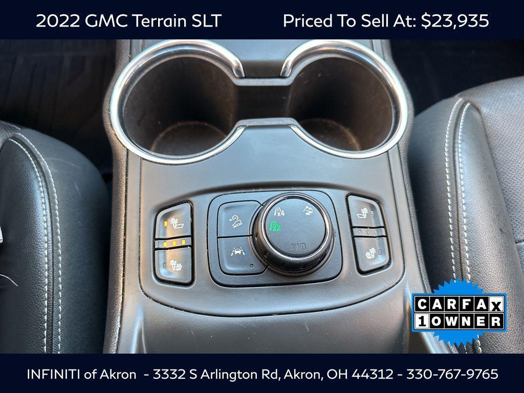 used 2022 GMC Terrain car, priced at $23,935