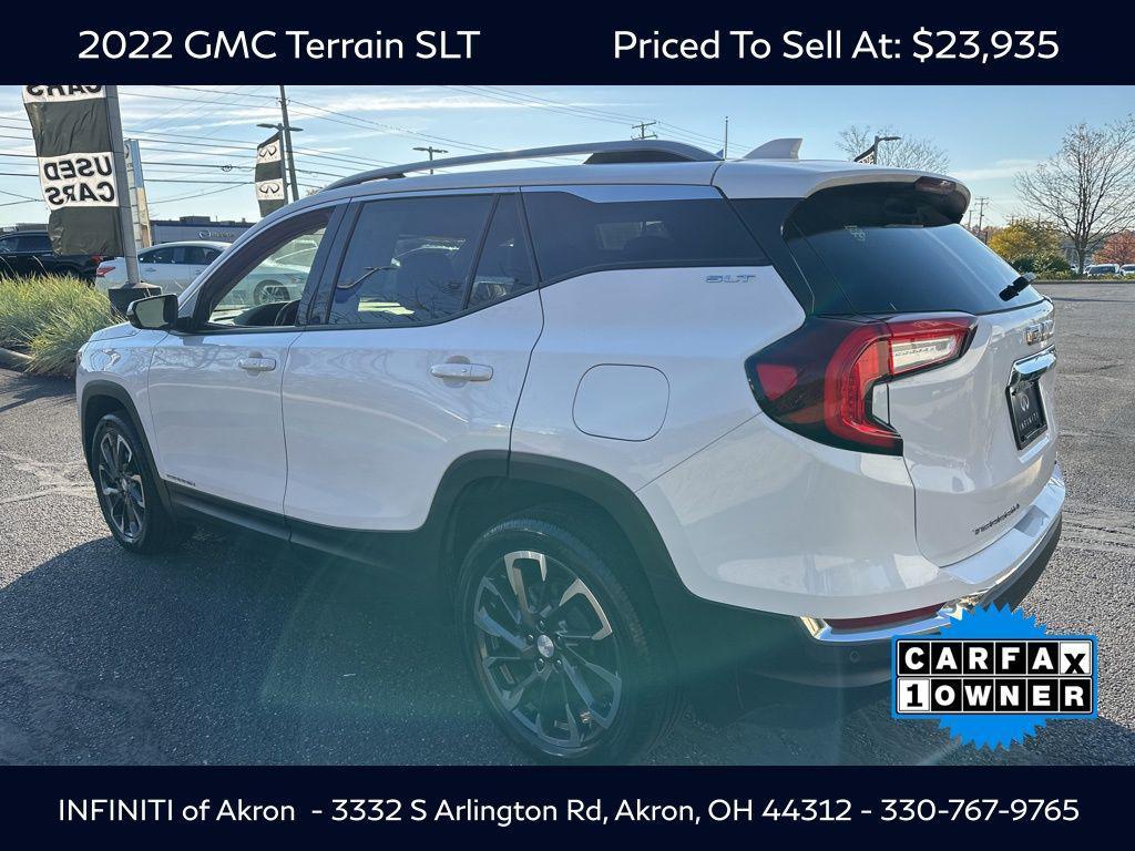 used 2022 GMC Terrain car, priced at $23,935