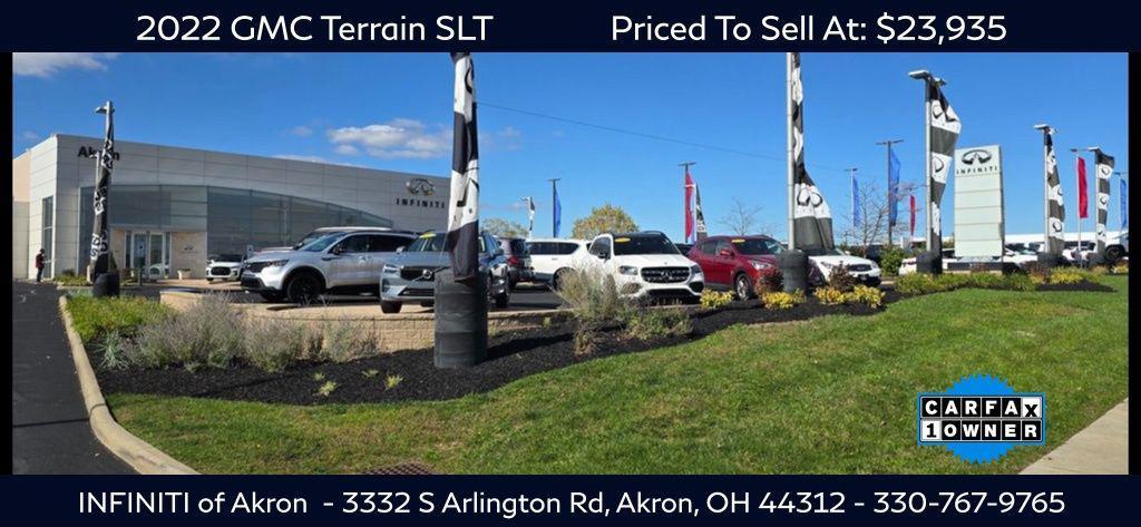 used 2022 GMC Terrain car, priced at $23,935
