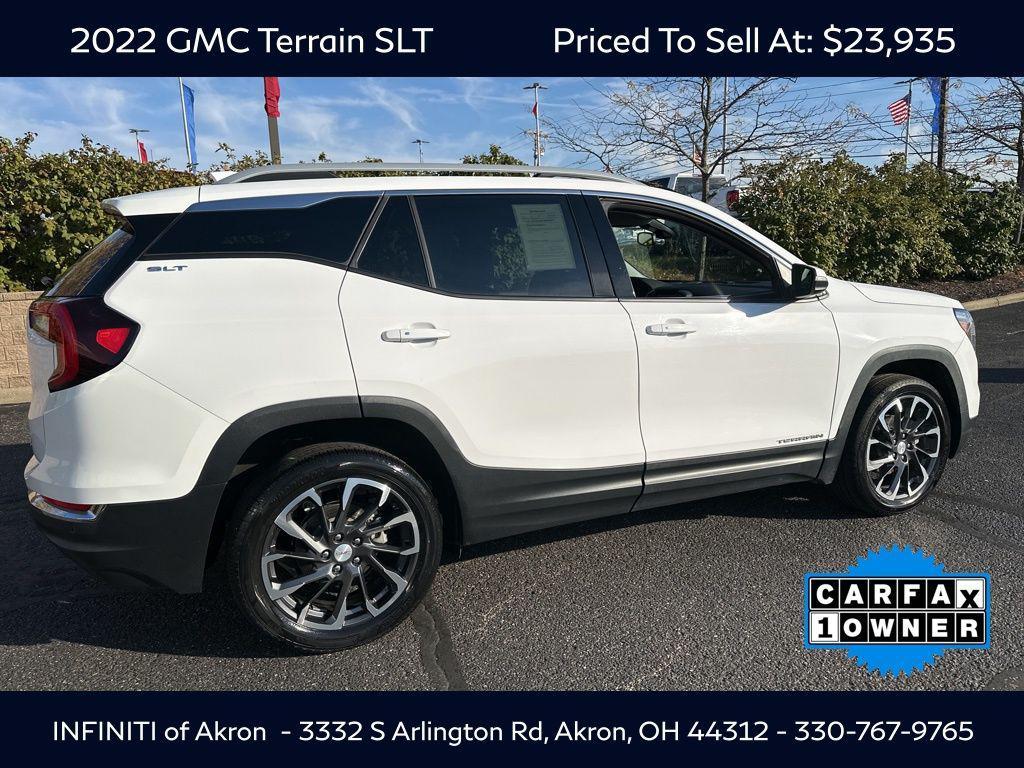 used 2022 GMC Terrain car, priced at $23,935