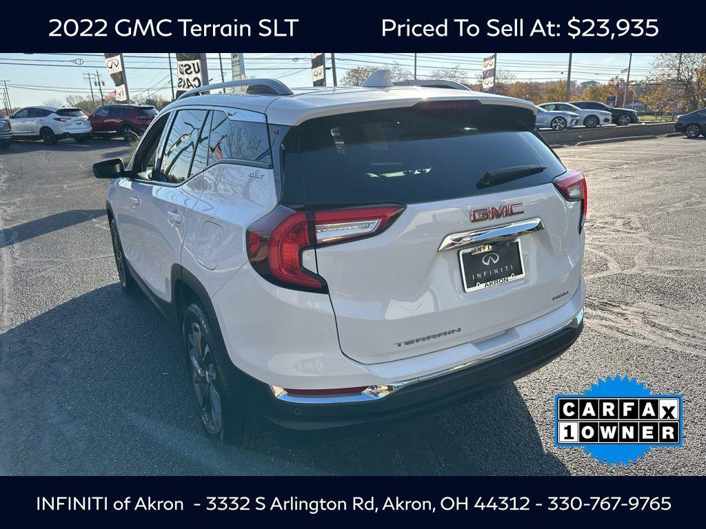 used 2022 GMC Terrain car, priced at $23,935