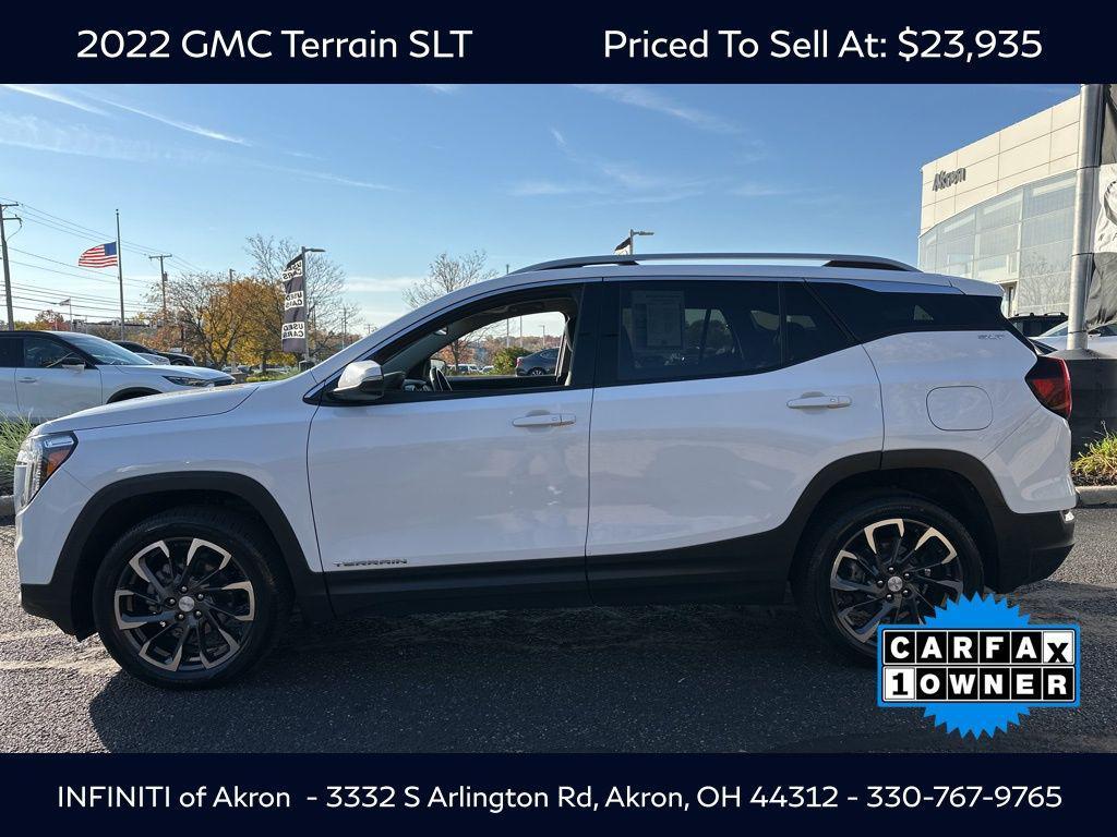 used 2022 GMC Terrain car, priced at $23,935