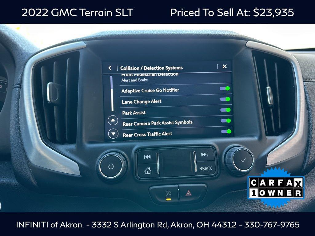 used 2022 GMC Terrain car, priced at $23,935