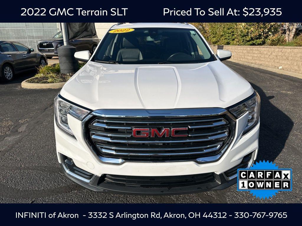 used 2022 GMC Terrain car, priced at $23,935