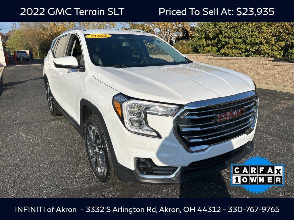 used 2022 GMC Terrain car, priced at $23,935