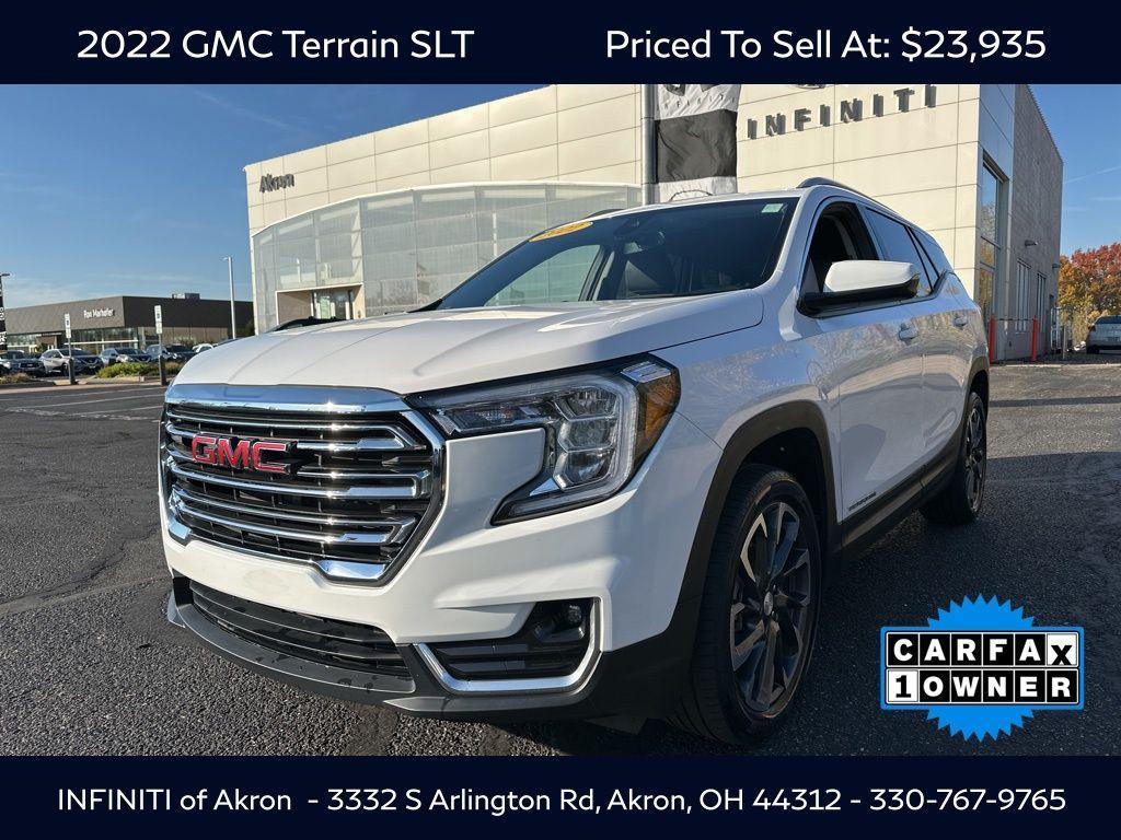 used 2022 GMC Terrain car, priced at $23,935