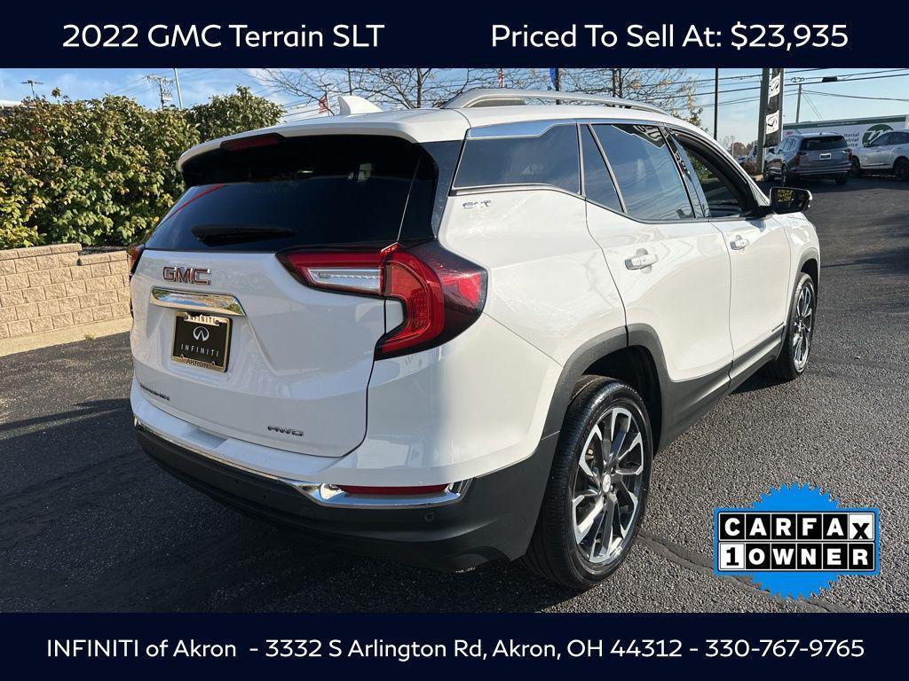 used 2022 GMC Terrain car, priced at $23,935