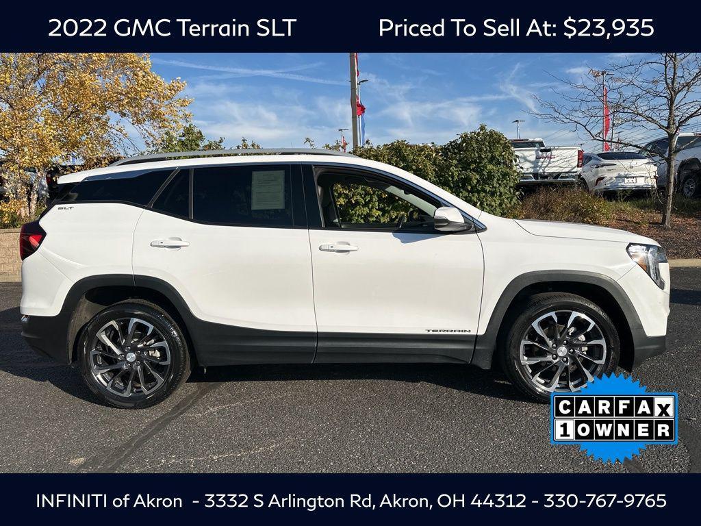 used 2022 GMC Terrain car, priced at $23,935