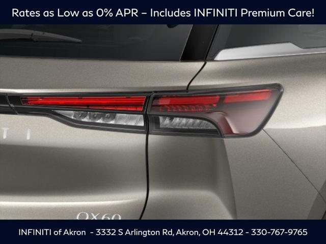 new 2025 INFINITI QX60 car, priced at $58,674