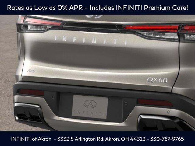 new 2025 INFINITI QX60 car, priced at $58,674