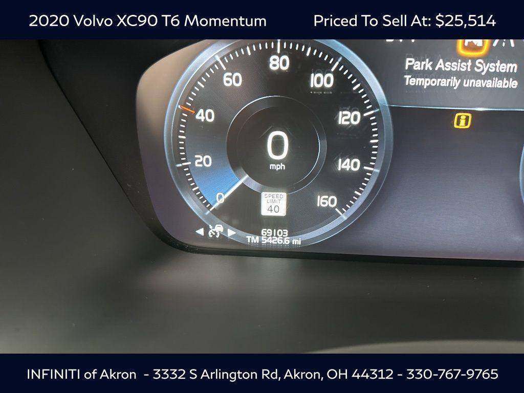 used 2020 Volvo XC90 car, priced at $25,514