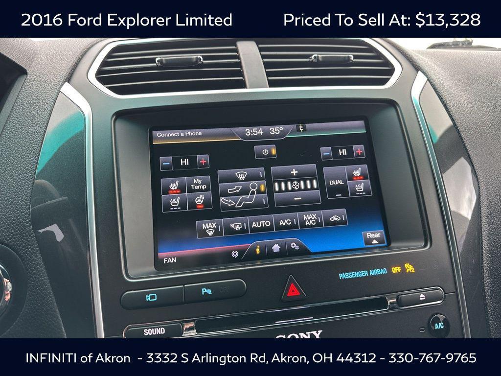 used 2016 Ford Explorer car, priced at $13,328