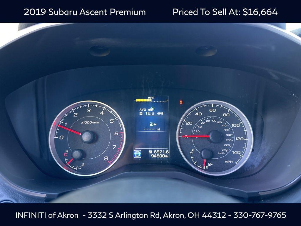 used 2019 Subaru Ascent car, priced at $16,664