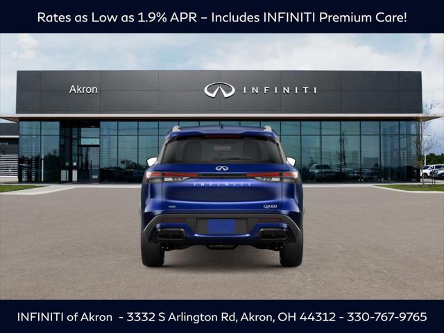 new 2025 INFINITI QX60 car, priced at $60,114