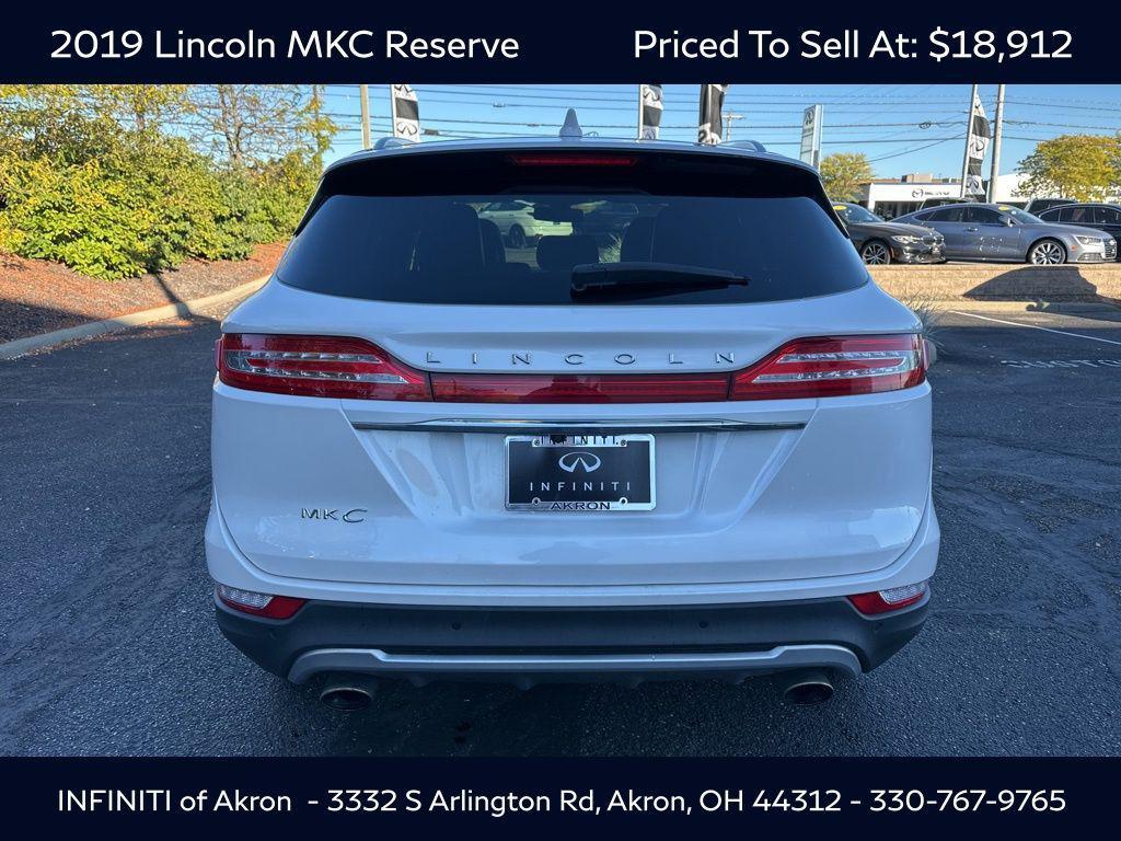 used 2019 Lincoln MKC car, priced at $18,912