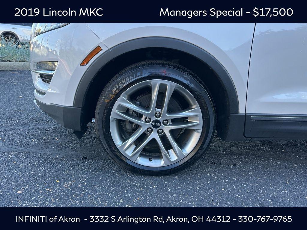 used 2019 Lincoln MKC car, priced at $17,500