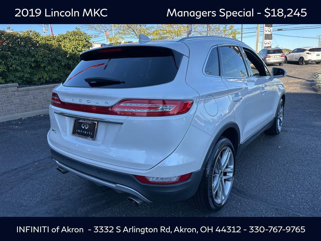 used 2019 Lincoln MKC car, priced at $18,245