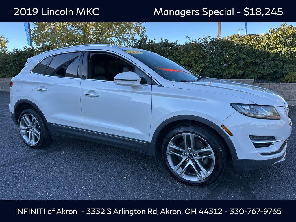 used 2019 Lincoln MKC car, priced at $18,245