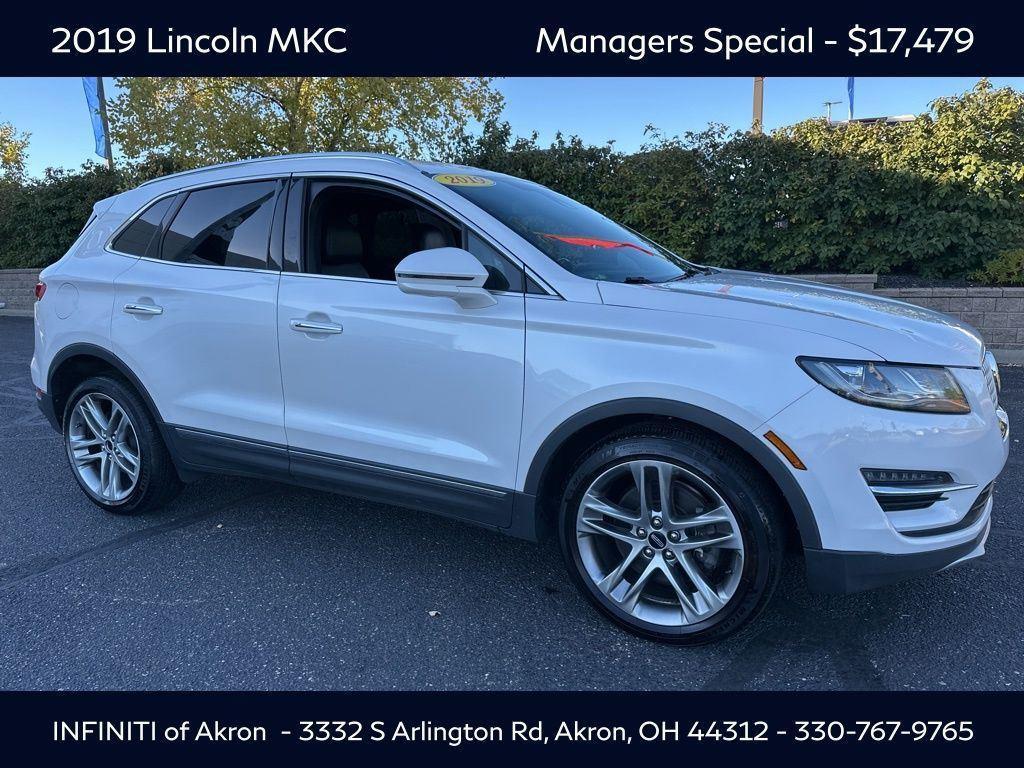 used 2019 Lincoln MKC car, priced at $17,479