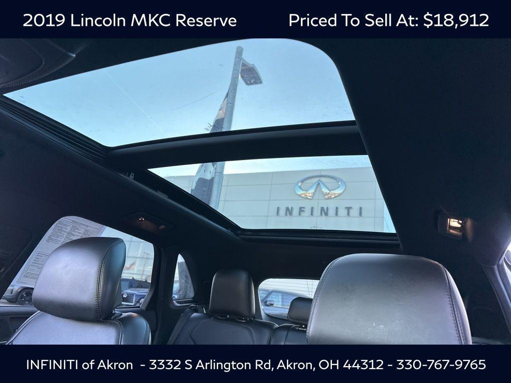 used 2019 Lincoln MKC car, priced at $18,912