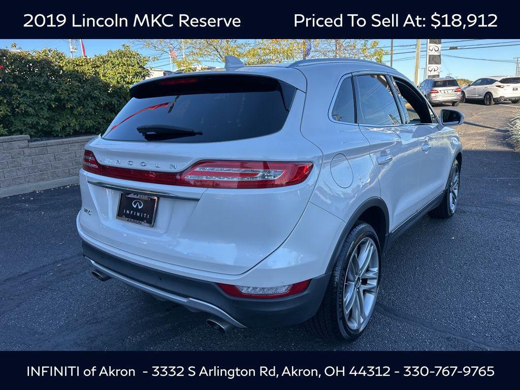 used 2019 Lincoln MKC car, priced at $18,912