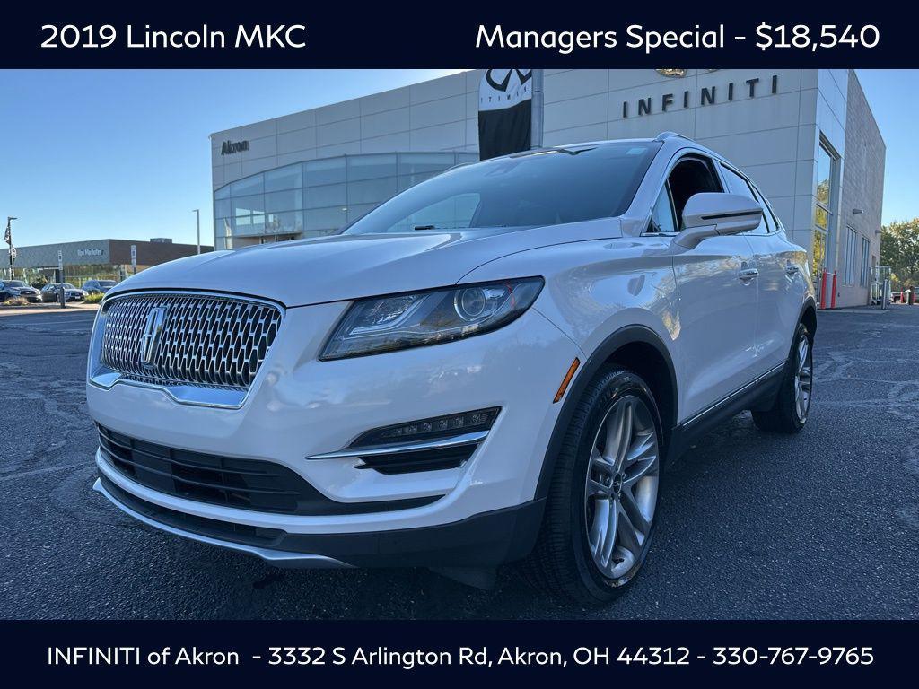 used 2019 Lincoln MKC car, priced at $18,540