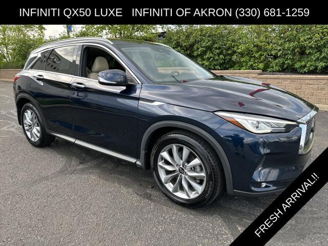used 2021 INFINITI QX50 car, priced at $22,241
