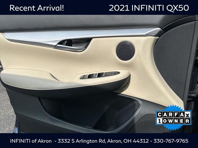used 2021 INFINITI QX50 car, priced at $22,241