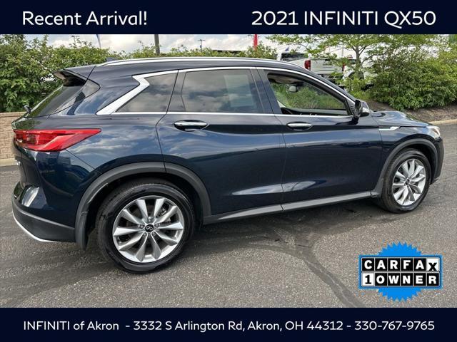 used 2021 INFINITI QX50 car, priced at $22,241