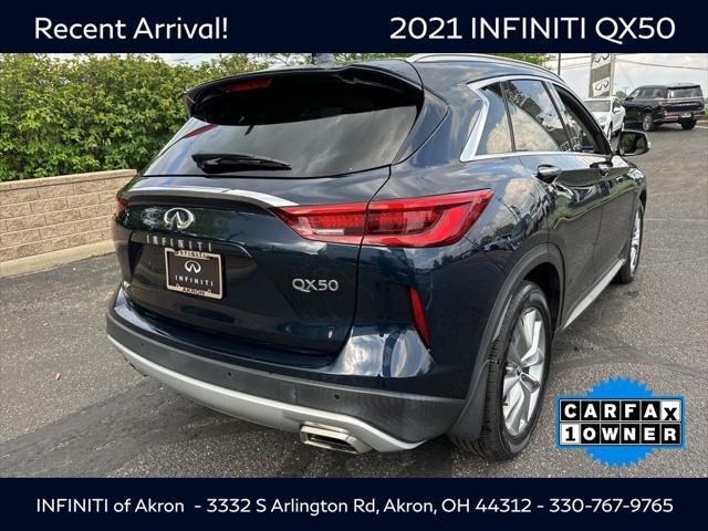 used 2021 INFINITI QX50 car, priced at $22,241