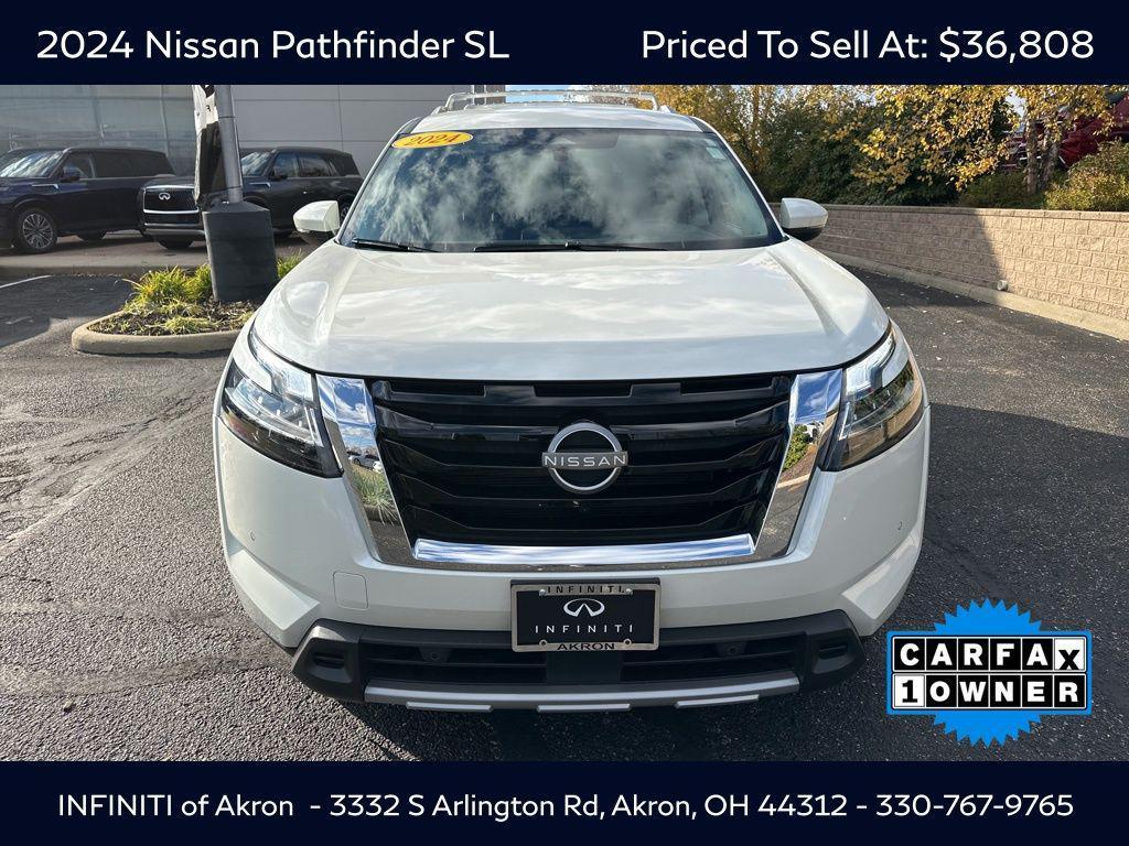 used 2024 Nissan Pathfinder car, priced at $36,808