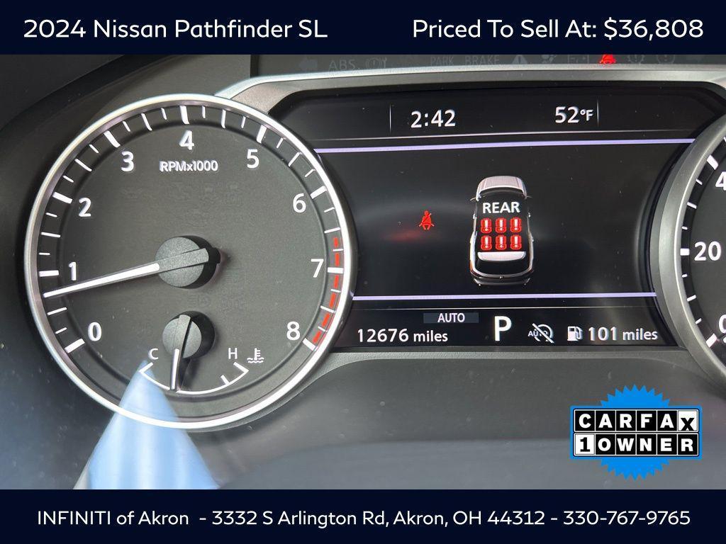 used 2024 Nissan Pathfinder car, priced at $36,808