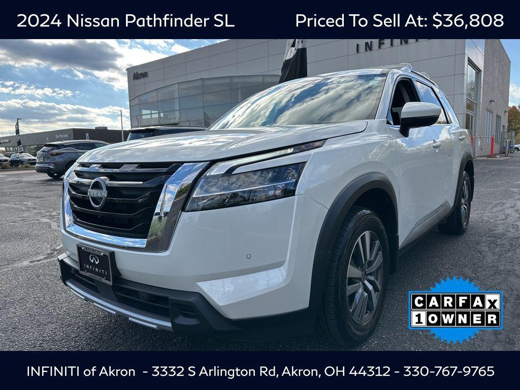 used 2024 Nissan Pathfinder car, priced at $36,808