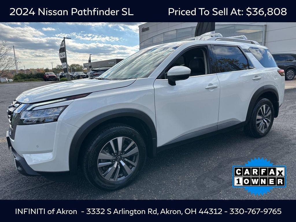 used 2024 Nissan Pathfinder car, priced at $36,808