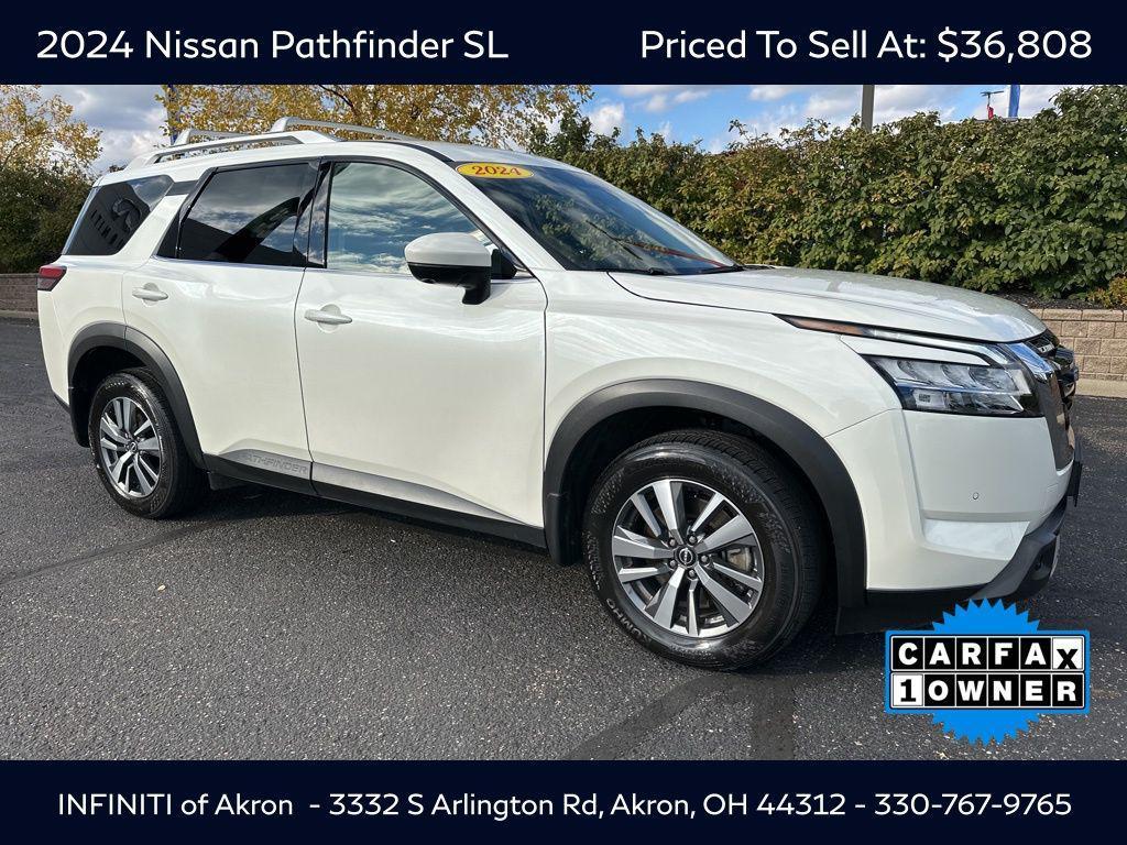 used 2024 Nissan Pathfinder car, priced at $36,808