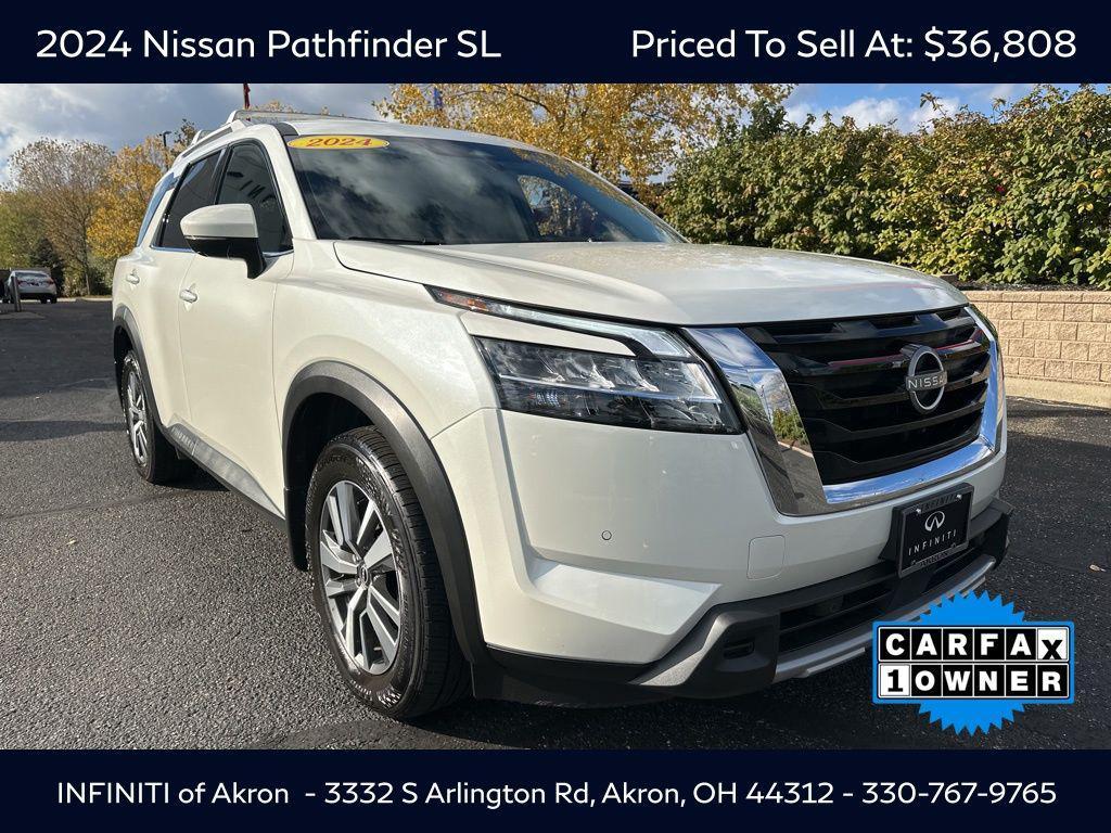 used 2024 Nissan Pathfinder car, priced at $36,808