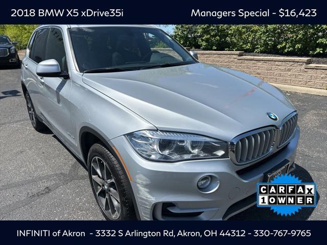 used 2018 BMW X5 car, priced at $16,423