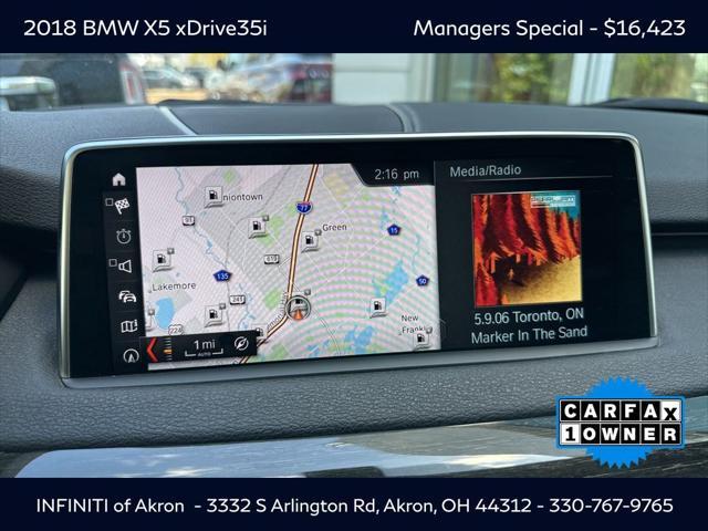used 2018 BMW X5 car, priced at $16,423