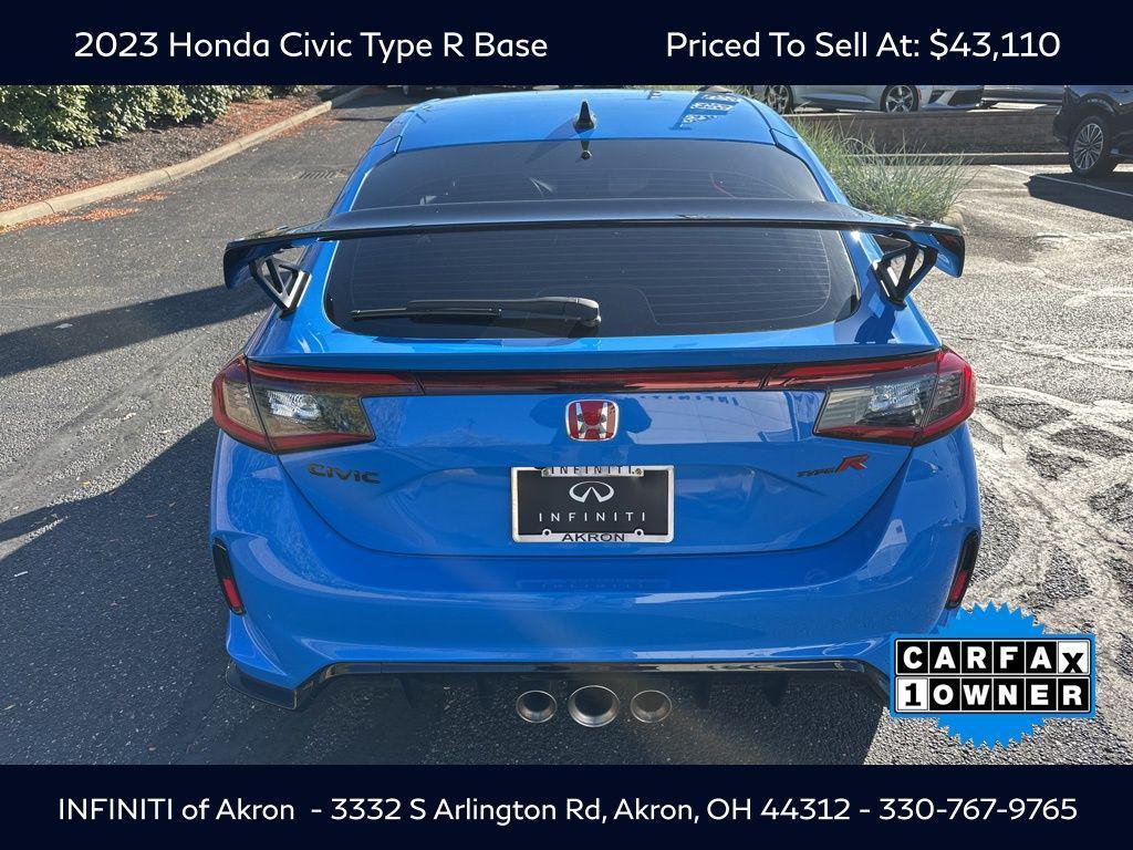 used 2023 Honda Civic Type R car, priced at $43,110