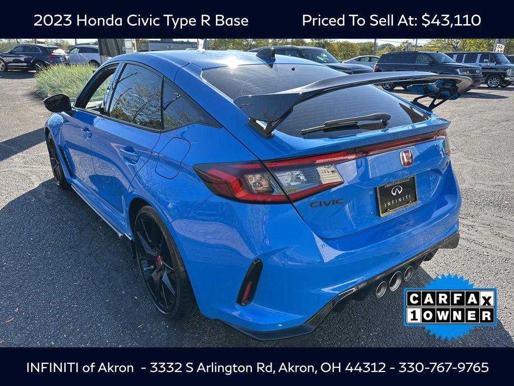 used 2023 Honda Civic Type R car, priced at $43,110
