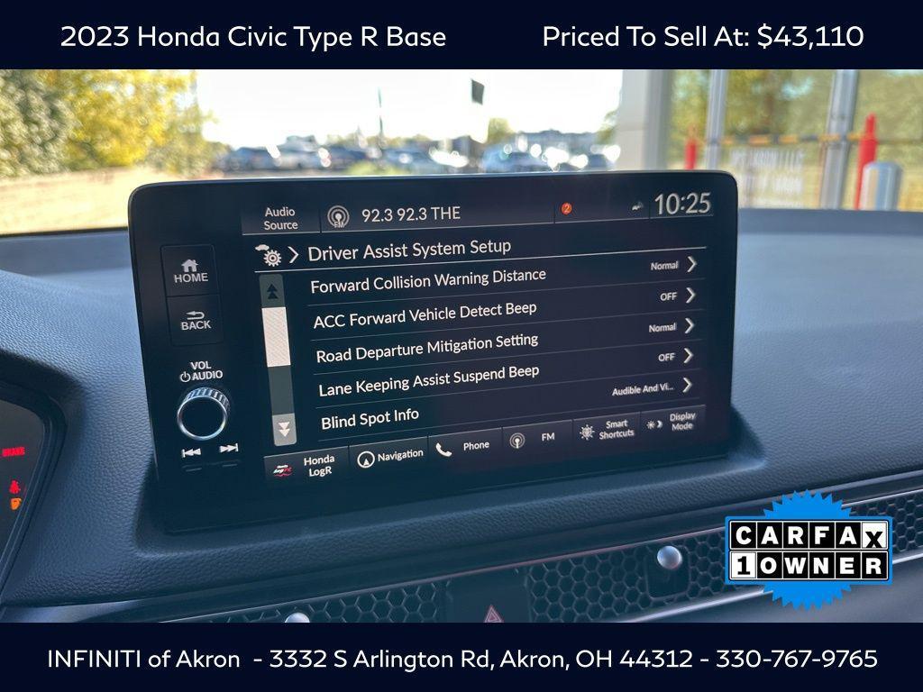 used 2023 Honda Civic Type R car, priced at $43,110