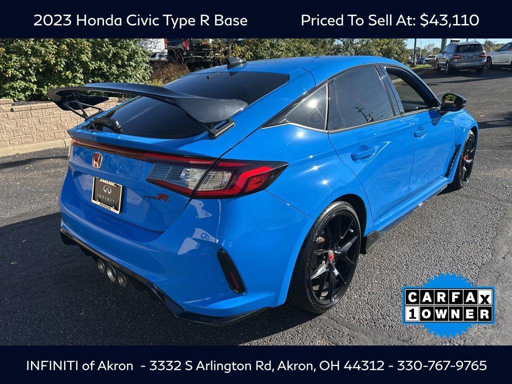 used 2023 Honda Civic Type R car, priced at $43,110