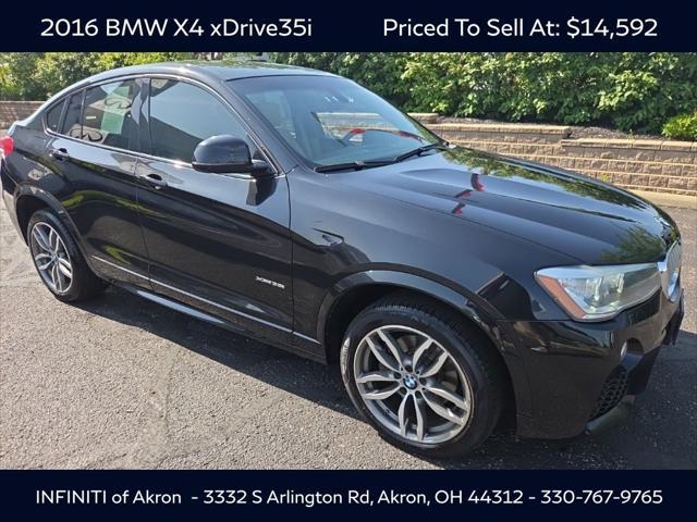 used 2016 BMW X4 car, priced at $14,592