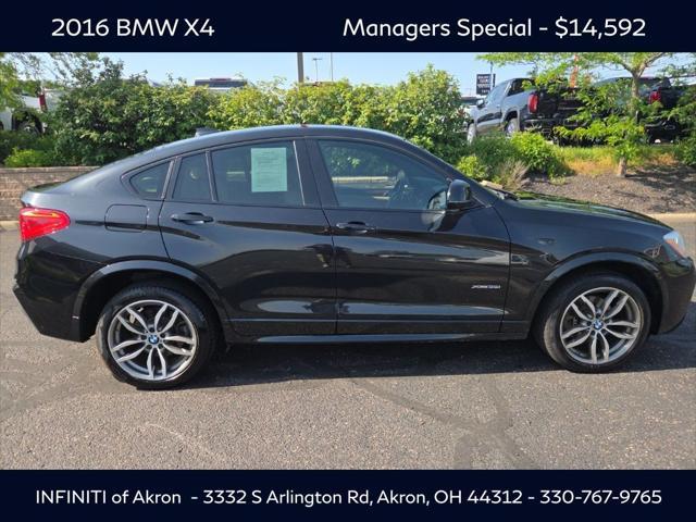 used 2016 BMW X4 car, priced at $14,592